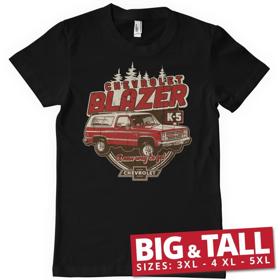 Mann Shirtstore | Chevrolet Blazer - A New Way To Go Big & Tall T-Shirt Black