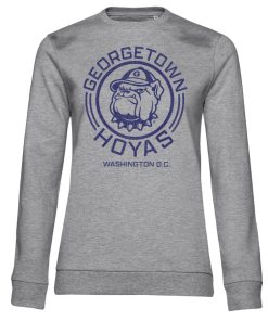 Kvinna Shirtstore | Georgetown Hoyas - Washington Girly Sweatshirt Heathergrey