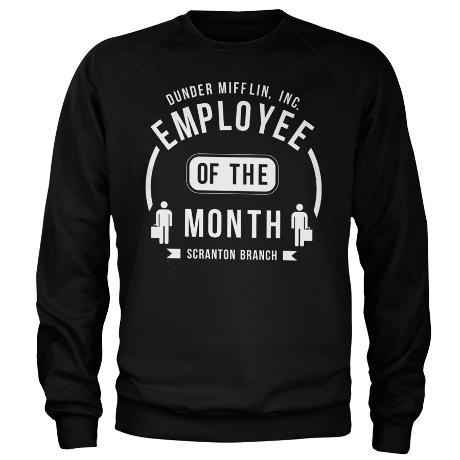 Mann Shirtstore | Dunder Mifflin Employee Of The Month Sweatshirt Black