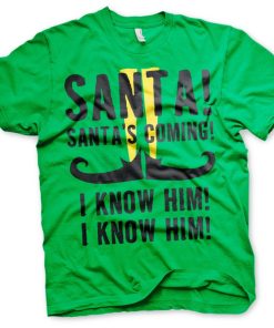 Mann Shirtstore | Elf - Santa'S Coming T-Shirt Green