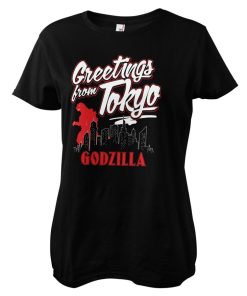 Kvinna Shirtstore | Greetings From Tokyo Girly Tee Black