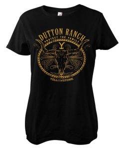 Kvinna Shirtstore | Yellowstone - Protect The Family Girly Tee