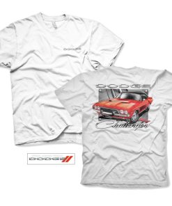 Mann Shirtstore | Dodge - Red Challenger T-Shirt White