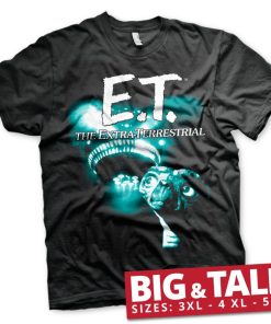 Mann Shirtstore | E.T. Duotone Big & Tall T-Shirt Black