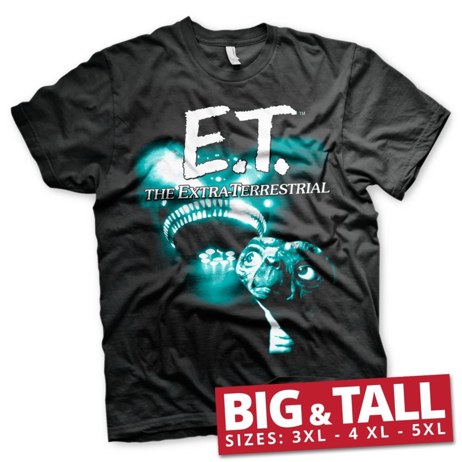 Mann Shirtstore | E.T. Duotone Big & Tall T-Shirt Black