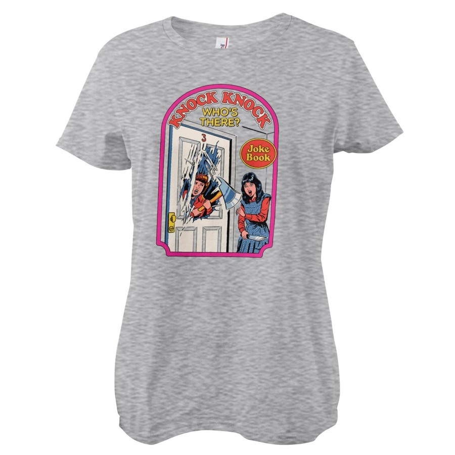 Kvinna Shirtstore | Knock Knock Who'S There Girly Tee