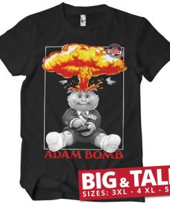 Mann Shirtstore | Adam Bomb Big & Tall T-Shirt Black
