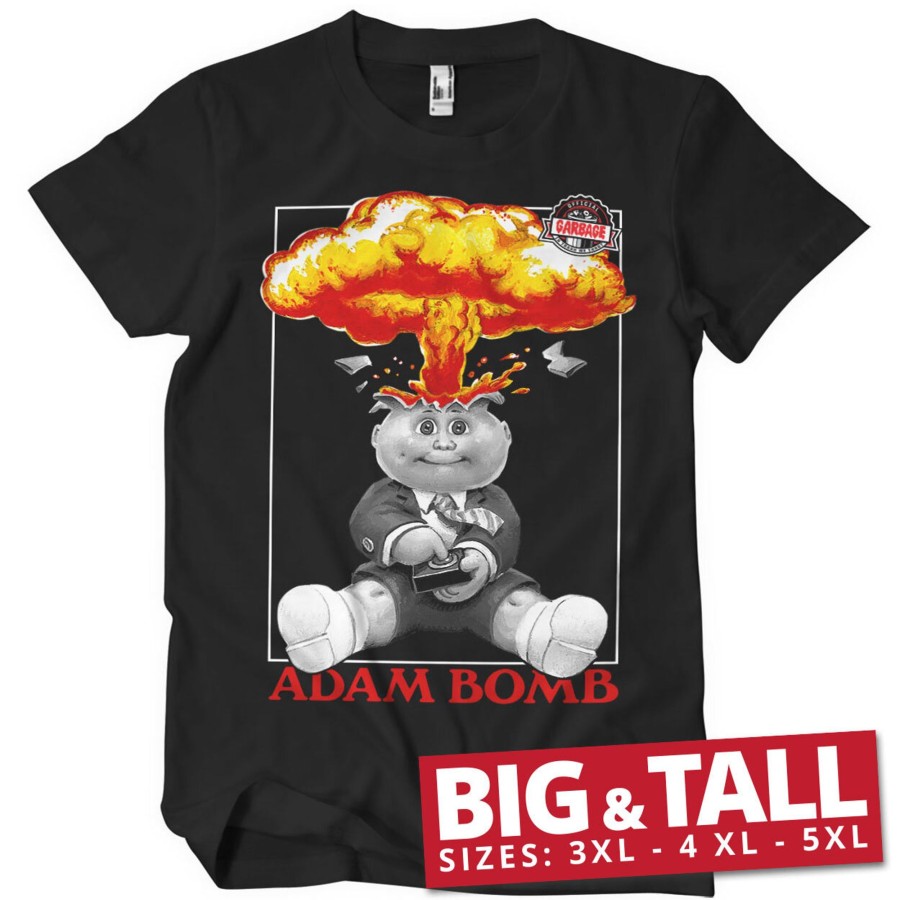 Mann Shirtstore | Adam Bomb Big & Tall T-Shirt Black