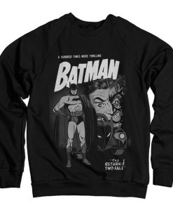 Mann Shirtstore | Batman - Return Of Two-Face Sweatshirt Black