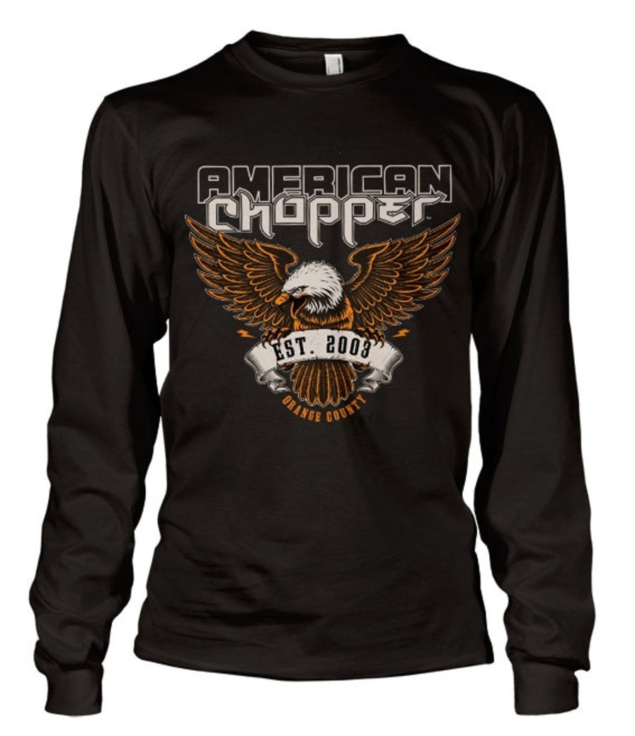 Mann Shirtstore | American Chopper - Orange County Long Sleeve Tee Black