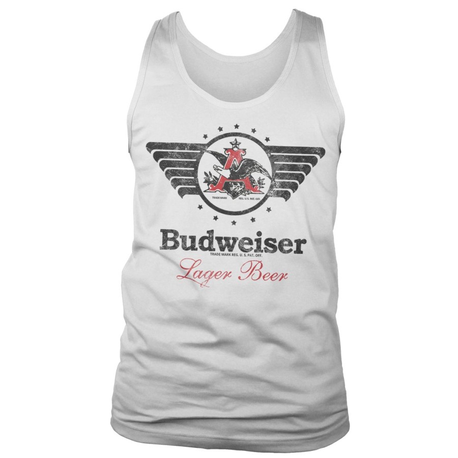Mann Shirtstore | Budweiser Vintage Eagle Tank Top White