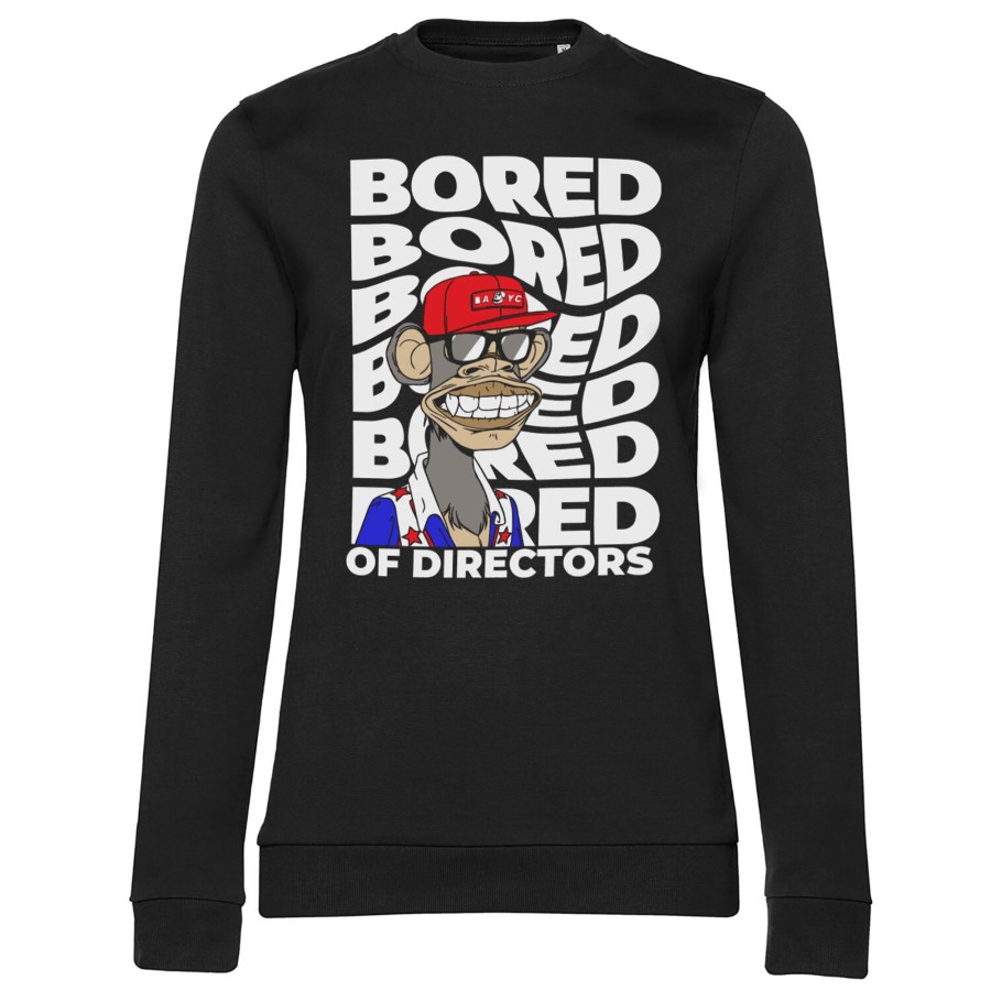 Kvinna Shirtstore | Bored Girly Sweatshirt Black