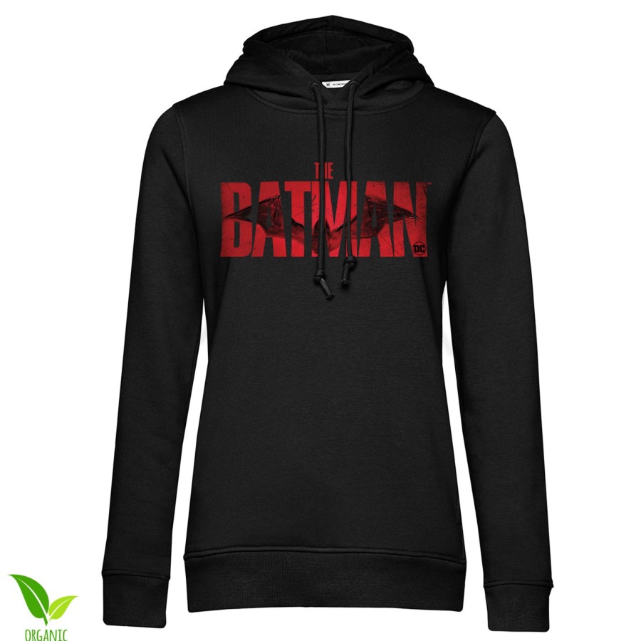 Kvinna Shirtstore | The Batman Girls Hoodie Black