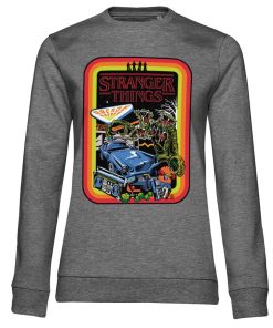 Kvinna Shirtstore | Stranger Things Retro Poster Girly Sweatshirt
