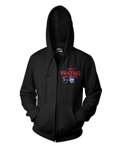 Mann Shirtstore | Amity Island Shark Tours Zipped Hoodie Black