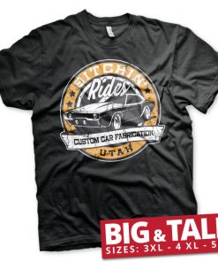 Mann Shirtstore | Bitchin' Rides - Utah Big & Tall T-Shirt Black