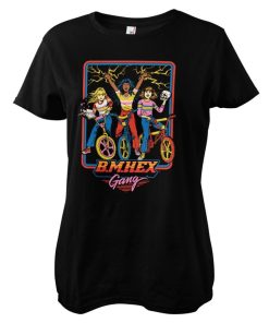 Kvinna Shirtstore | B.M.Hex Gang Girly Tee Black