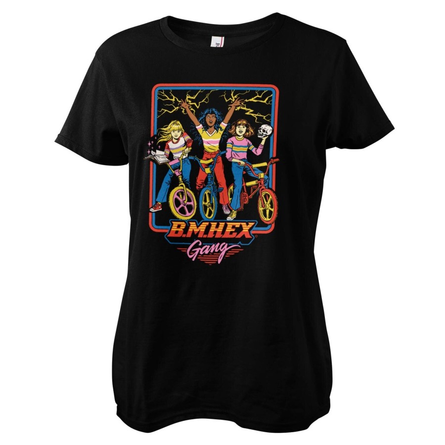 Kvinna Shirtstore | B.M.Hex Gang Girly Tee Black