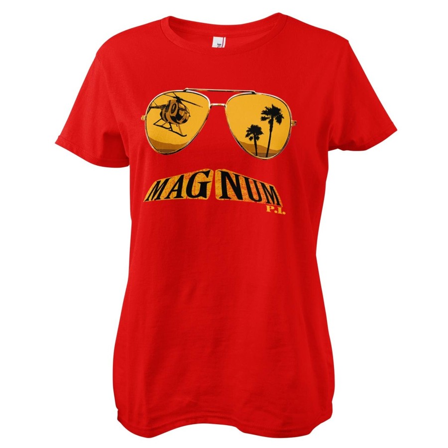 Kvinna Shirtstore | Magnum P.I. - Shades Girly Tee