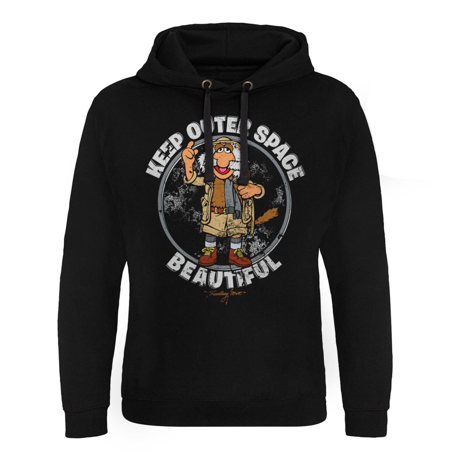 Mann Shirtstore | Traveling Matt - Make Outer Space Beautiful Epic Hoodie Black