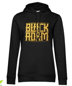Kvinna Shirtstore | Adam Gold Logo Girls Hoodie Black