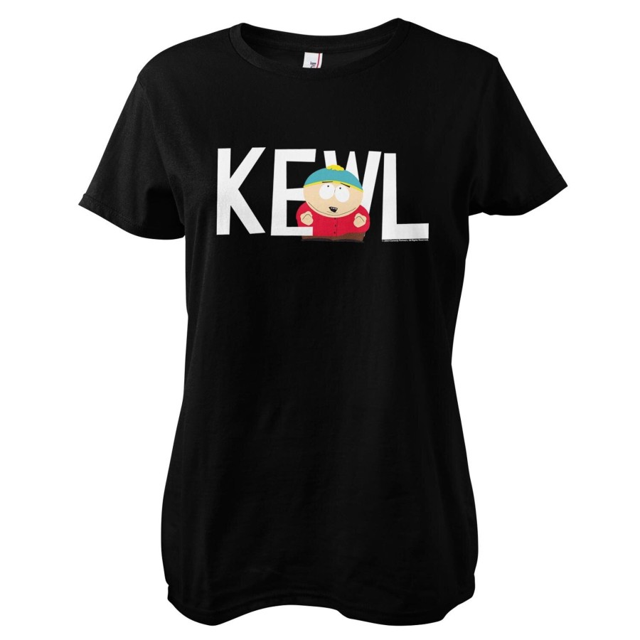 Kvinna Shirtstore | South Park Kewl Girly Tee Black