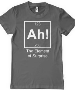 Mann Shirtstore | Ah! The Element Of Surprise T-Shirt
