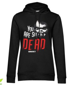Kvinna Shirtstore | Chucky - You Are So Dead Girls Hoodie Black