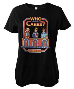 Kvinna Shirtstore | Who The F*Ck Cares Girly Tee