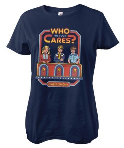 Kvinna Shirtstore | Who The F*Ck Cares Girly Tee