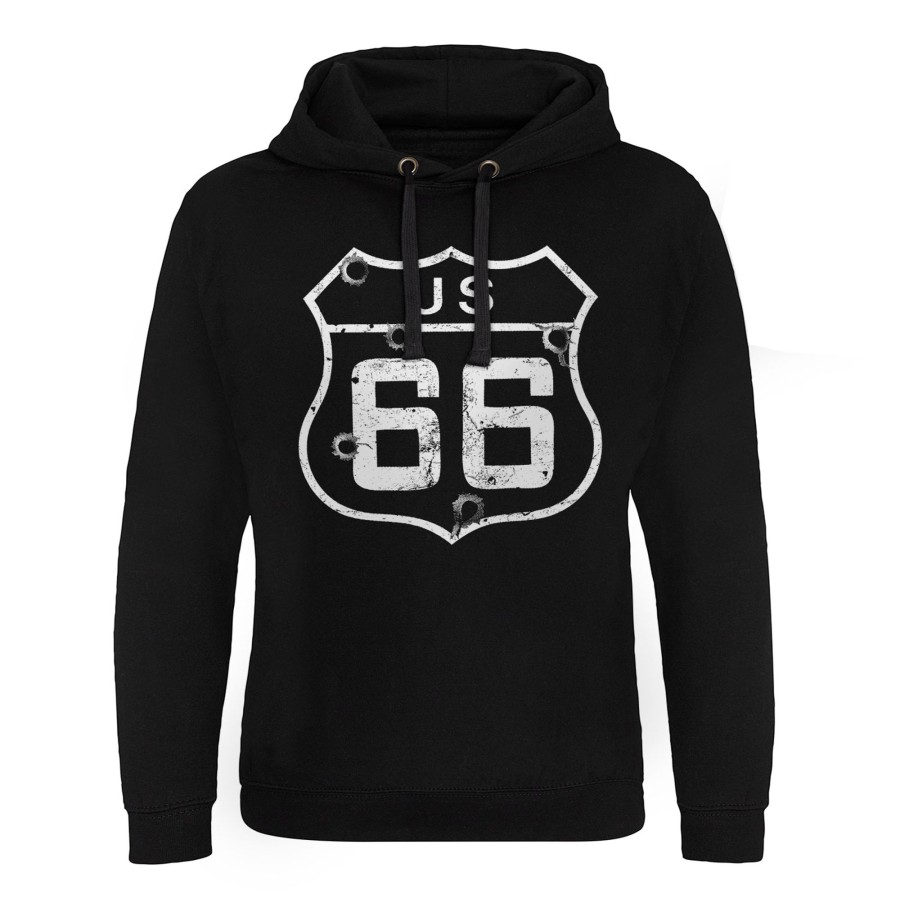 Mann Shirtstore | Route 66 - Bullets Epic Hoodie Black