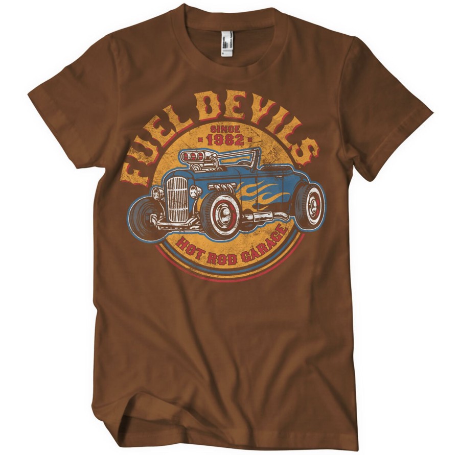 Mann Shirtstore | Fuel Devils Flame Rod T-Shirt