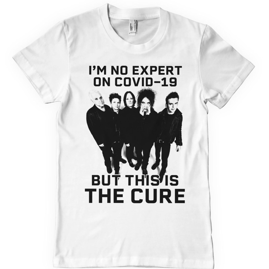 Mann Shirtstore | Covid-19 - The Cure T-Shirt White