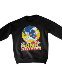 Barn Shirtstore | Fast Sonic - Sonic The Hedgehog Kids Sweatshirt