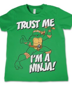 Barn Shirtstore | Trust Me - I´M A Ninja Kids Tee Green