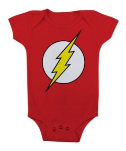 Barn Shirtstore | The Flash Logo Baby Body Red