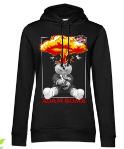 Kvinna Shirtstore | Adam Bomb Girls Hoodie Black