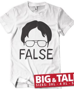 Mann Shirtstore | False Big & Tall T-Shirt White