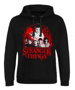 Mann Shirtstore | Stranger Things Distressed Epic Hoodie Black
