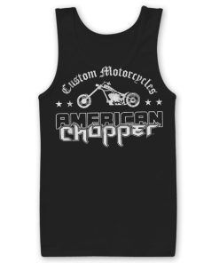 Mann Shirtstore | American Chopper Washed Logo Tank Top Black