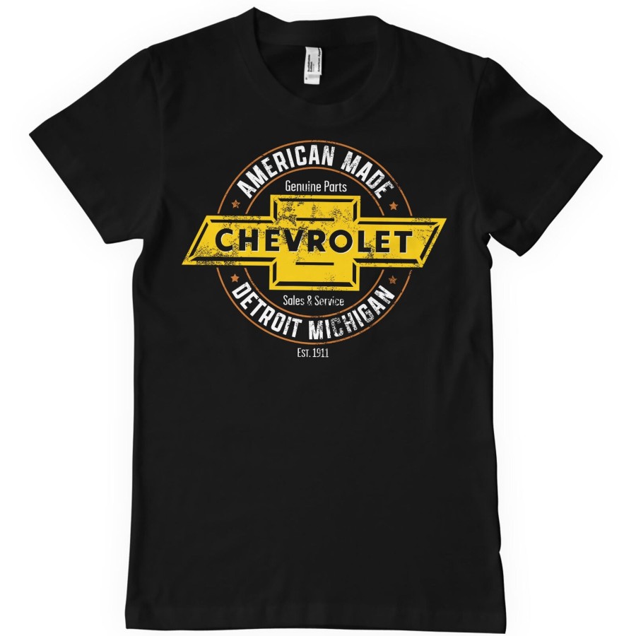 Mann Shirtstore | Chevrolet - American Made T-Shirt Black