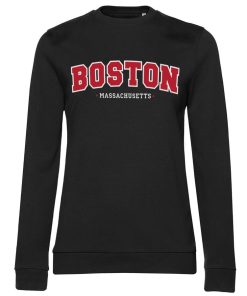 Kvinna Shirtstore | Boston - Massachusetts Girly Sweatshirt