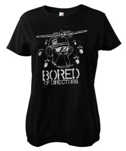Kvinna Shirtstore | Bored Of Directors Drop Girly Tee Black