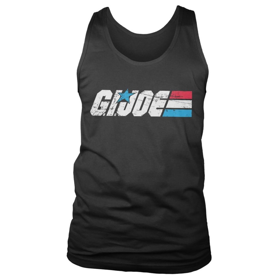 Mann Shirtstore | G.I. Joe Washed Logo Tank Top Black