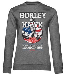 Kvinna Shirtstore | Hurley Vs. Hawk Girly Sweatshirt Mediumheathergrey