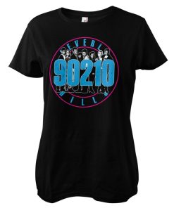 Kvinna Shirtstore | Beverly Hills 90210 Cast Girly Tee