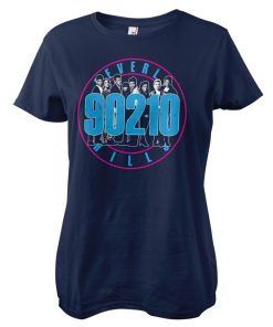 Kvinna Shirtstore | Beverly Hills 90210 Cast Girly Tee