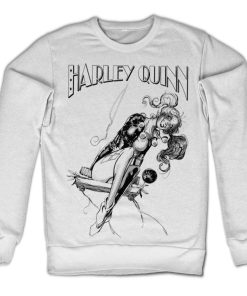 Mann Shirtstore | Harley Quinn Sways Sweatshirt White