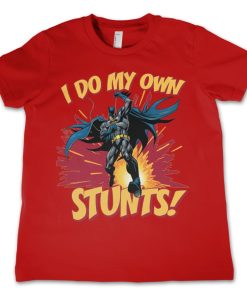 Barn Shirtstore | Batman - I Do My Own Stunts Kids T-Shirt