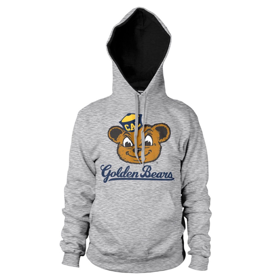 Mann Shirtstore | Golden Bears Mascot Hoodie Heathergrey